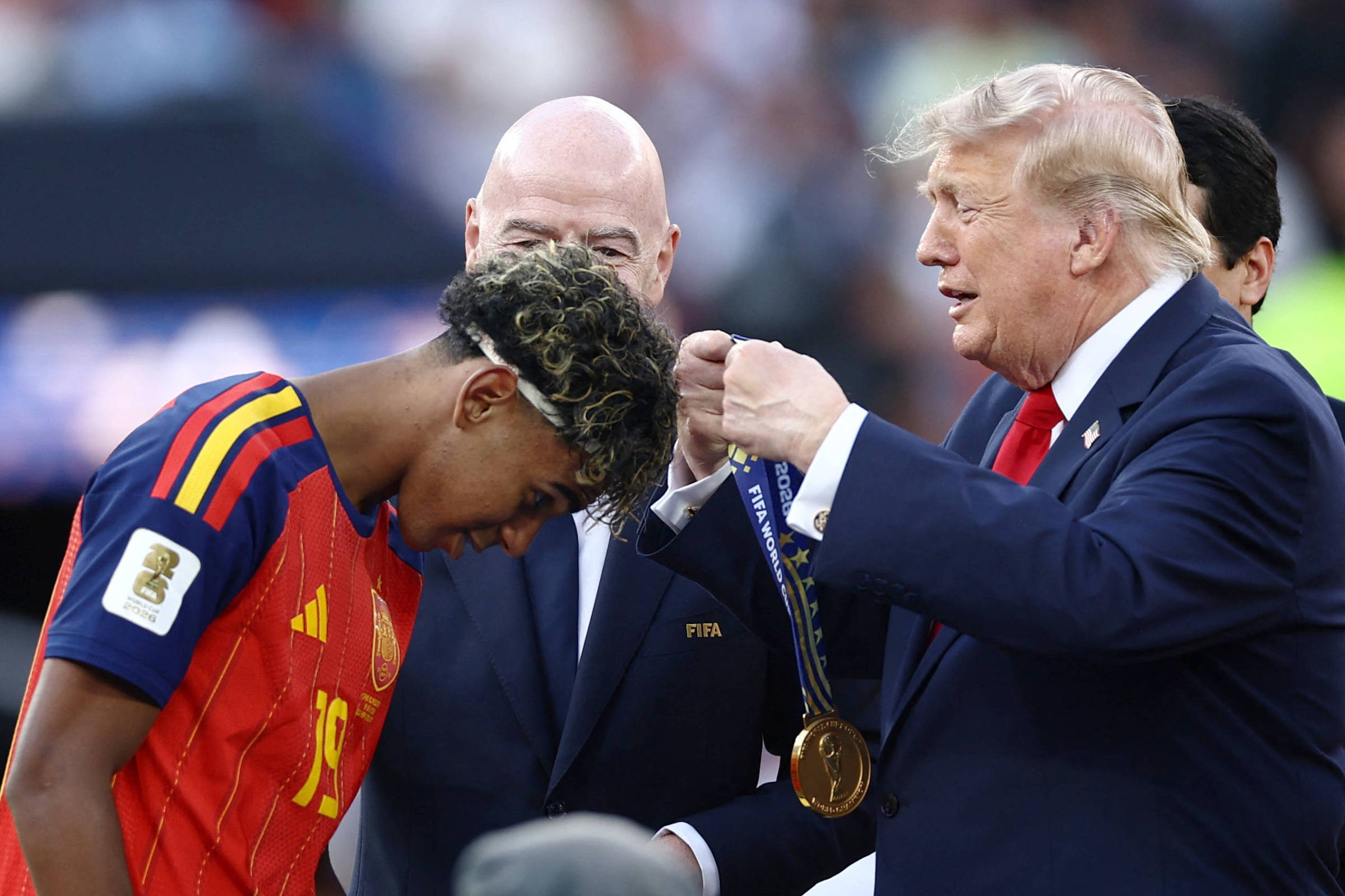 Donald Trump elogia Espanha e exalta Copa de 2026 como 'um dos maiores eventos' da hist�ria