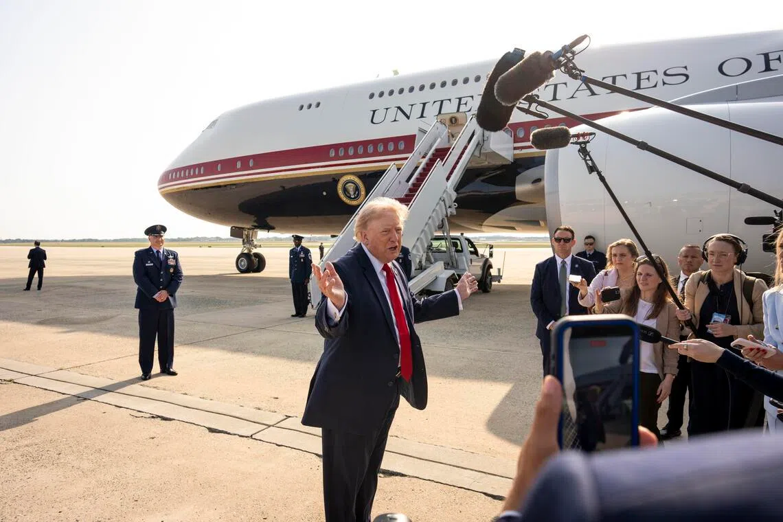 Trump says new Air Force One to be ‘maxed out’ after security concerns