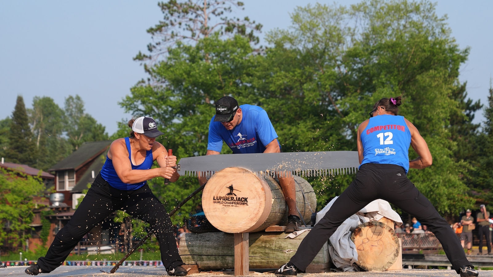 3 women's world records set at the annual Lumberjack World Championships in Wisconsin