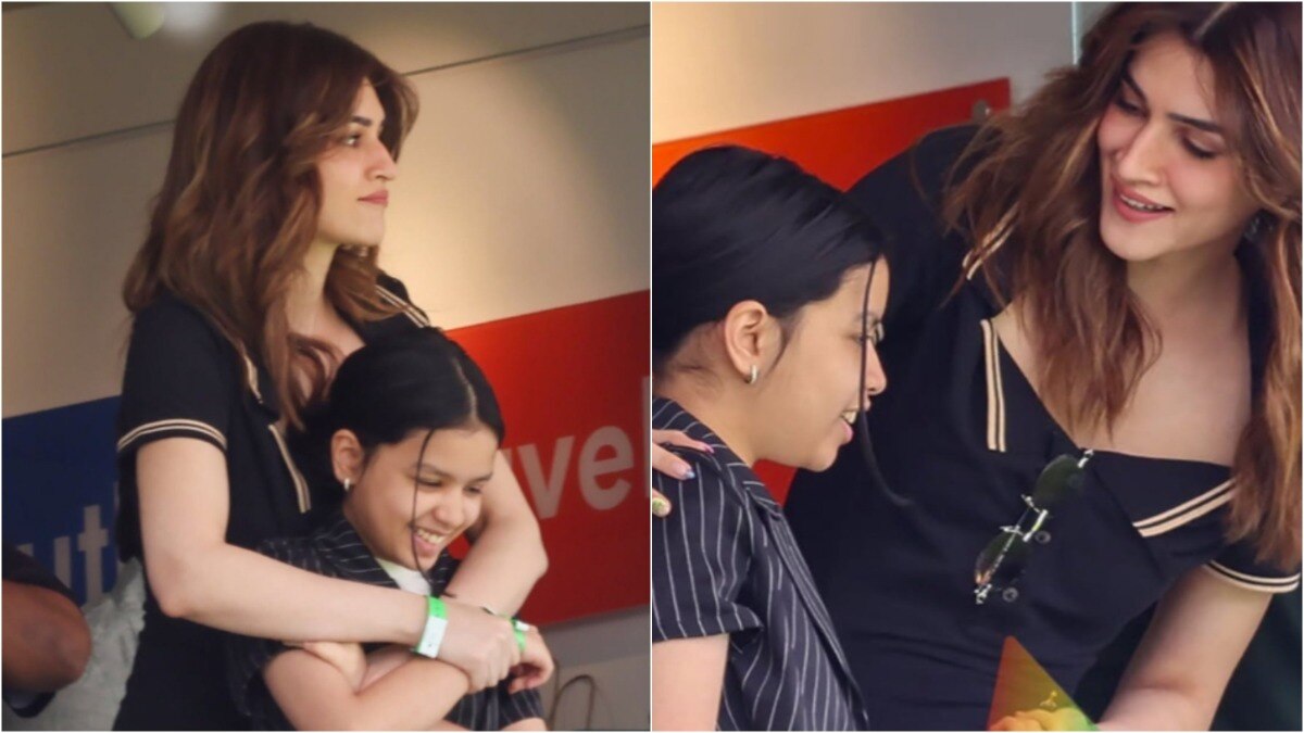 Kriti Sanon, Ziva Dhoni's bonding at Lord's is pure wholesome energy. Pics