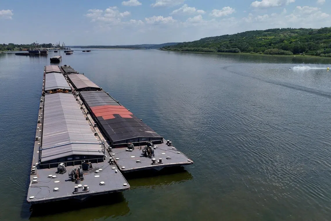 Danube water levels reach lowest in 30 years, hampering farming and shipping