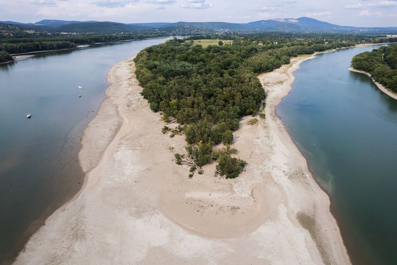 Danube water levels reach lowest in 30 years, hampering farming and shipping
