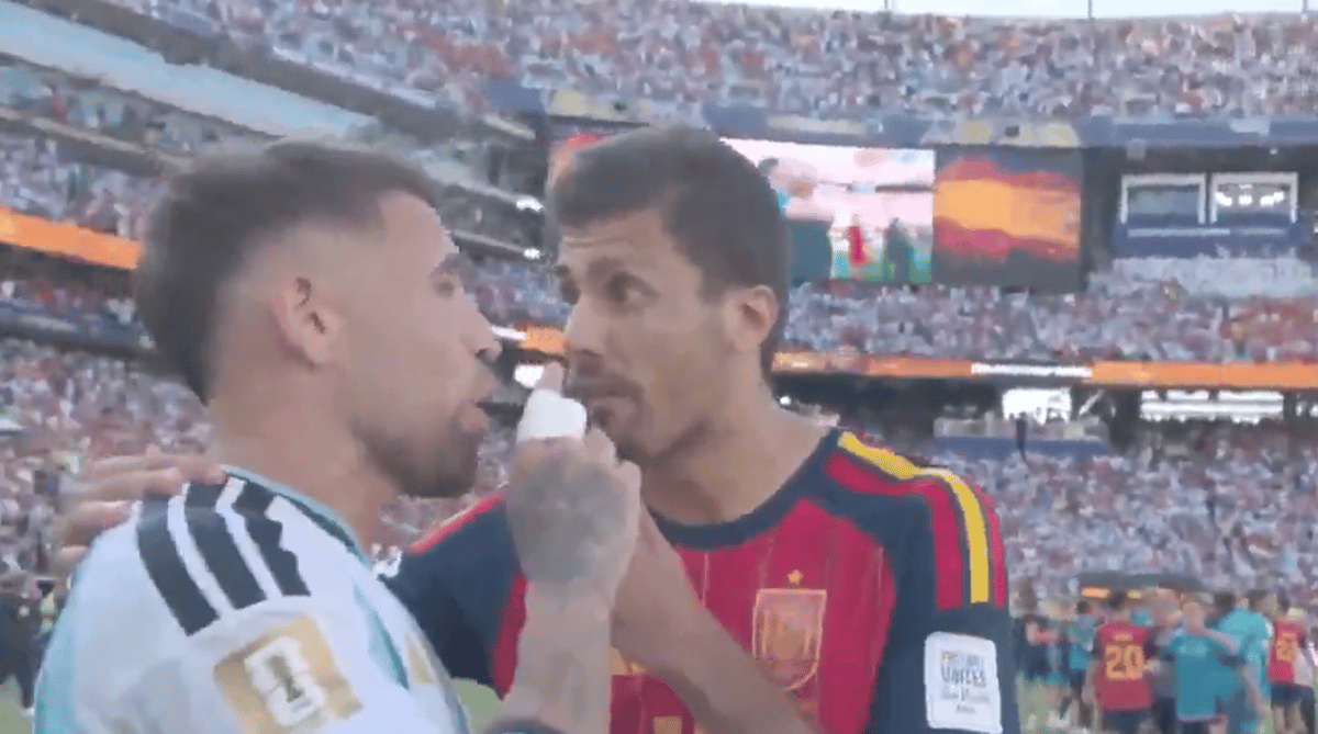 Revealed: What Nicolas Otamendi told Rodri in argument after World Cup final