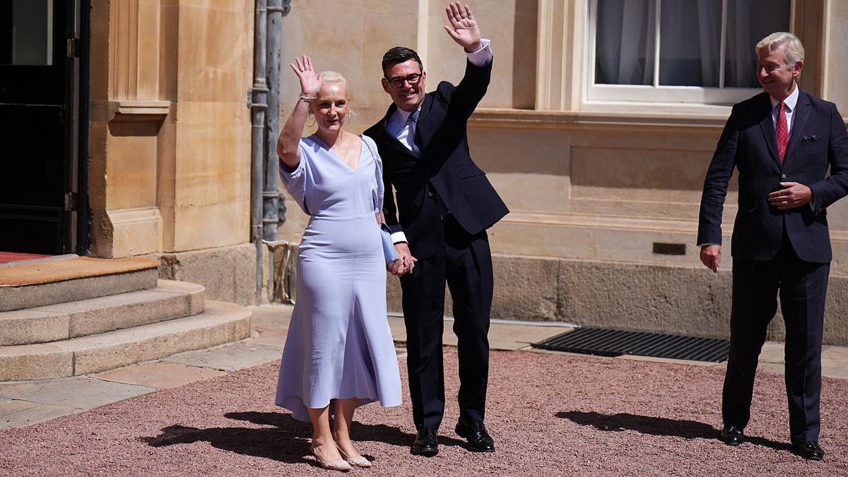 From Blind Date to Buckingham Palace: Andy Burnham's ex-gameshow contestant wife Frankie van Heel steps out of the shadows as new PM takes power