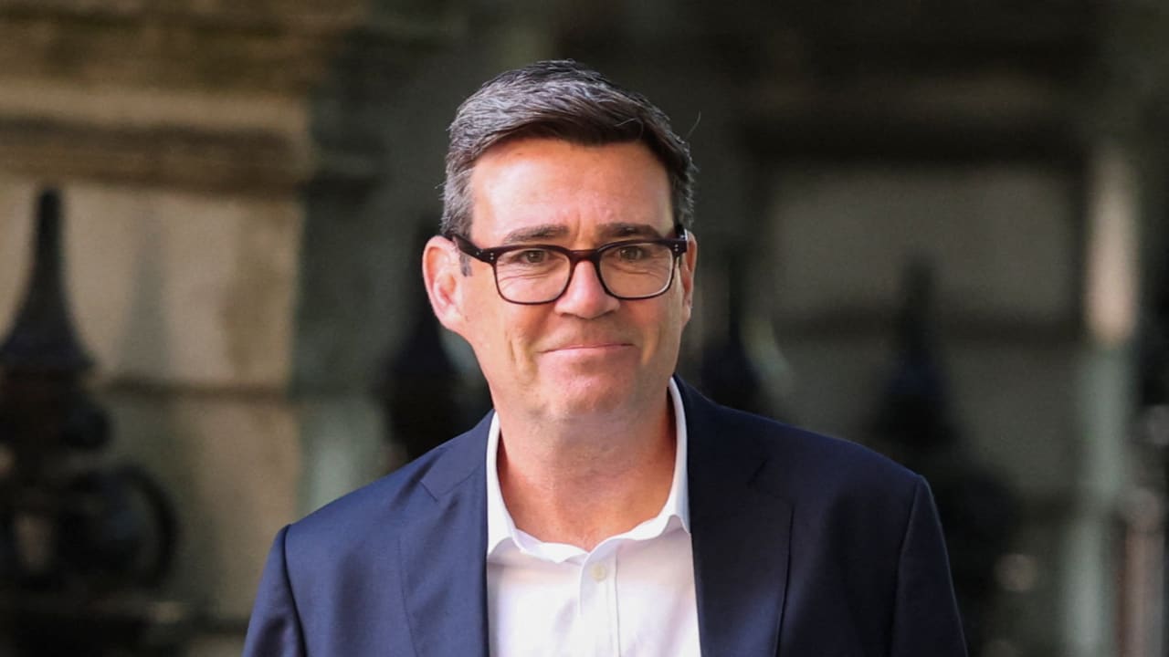 Andy Burnham becoming Britain's seventh prime minister in decade, as Starmer gives farewell speech