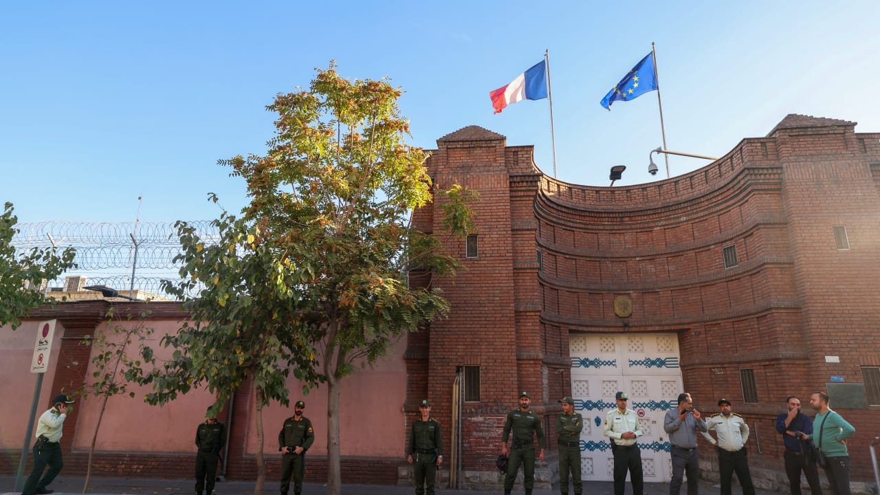 Iranian security personnel harassed, detained French embassy staff in Tehran, FM Barrot says