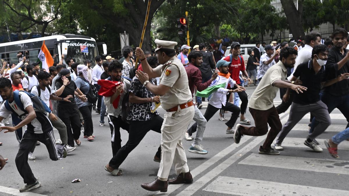 March to Parliament: Protesters’ anger extends beyond paper leaks